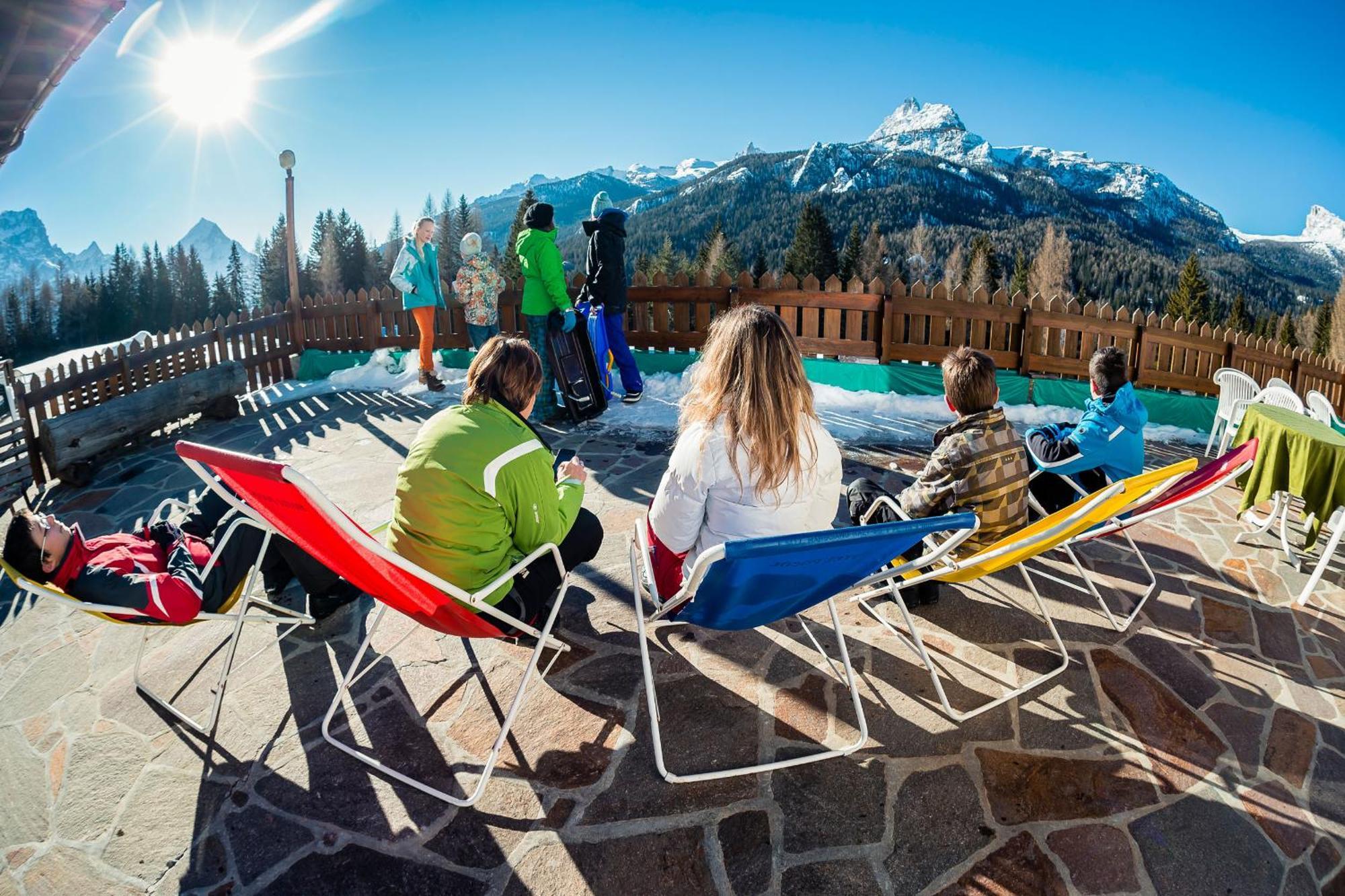 Hotel Piccolo Pocol Cortina d'Ampezzo Buitenkant foto